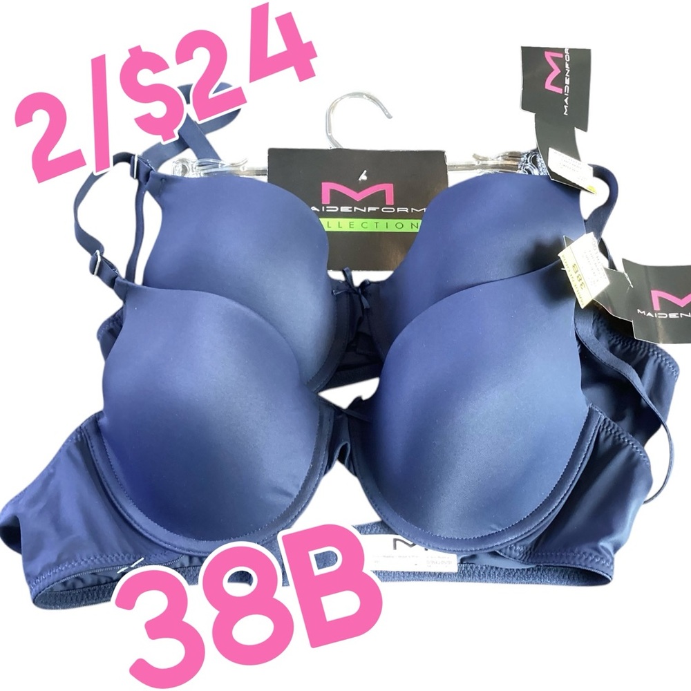 🌸2 pc SET  Maidenform Bras 38B
